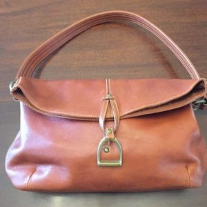 Ralph Lauren Tan leather satchel